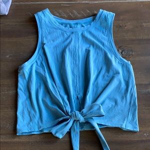 Lululemon tie front tank!